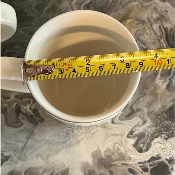 Williams Sonoma Damask Easter Bunny Mug, Set of Four, Discontinued, NWOT - Picture 6 of 12